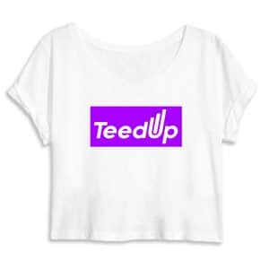 Crop Top Violet TeedUp