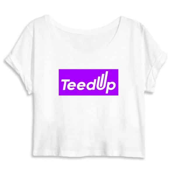 Crop Top Violet TeedUp