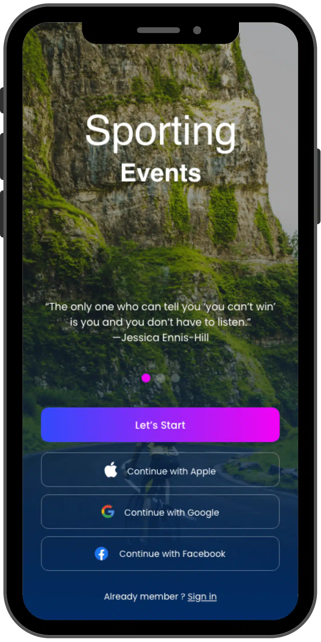 (EN) Mockup Authentification