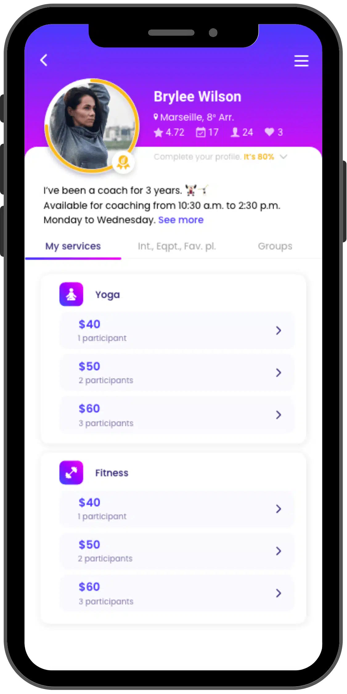 (EN) Mockup Profil Coach