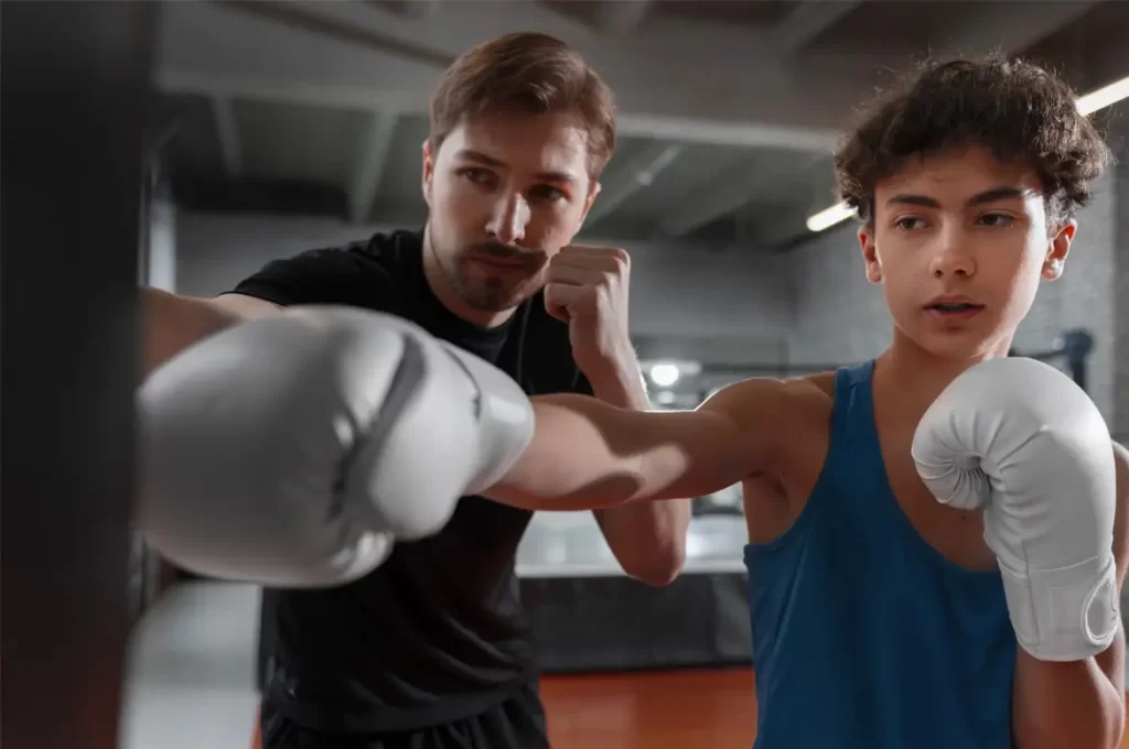 Stage enfant boxe française 2