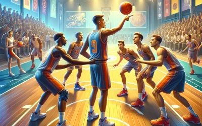 Basketball : Travail d’Équipe et Leadership